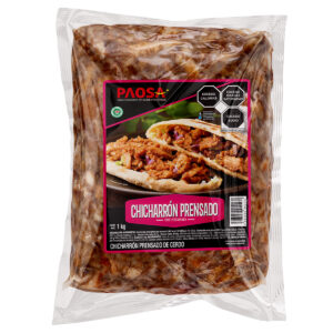 Chicharrón prensado natural
